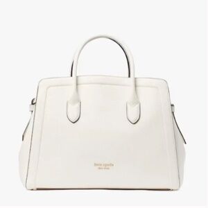 Kate Spade Large Knott Satchel – Parchment – New With Tags